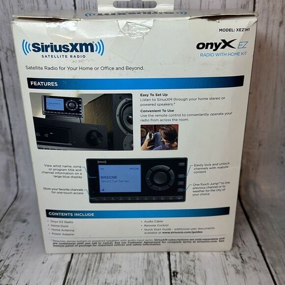SiriusXM Onyx EZ Satellite Radio with Home  Kit, Easy to install - Picture 4 of 8